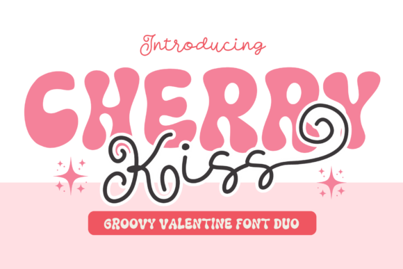 Cherry Kiss Duo Font for Web Design