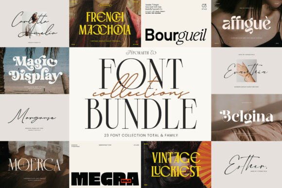 Collection Bundle: A Typeface for Editorial Clarity