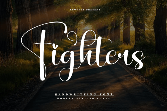 Fighters: A Sweet Script Handwritten Font for Web Design