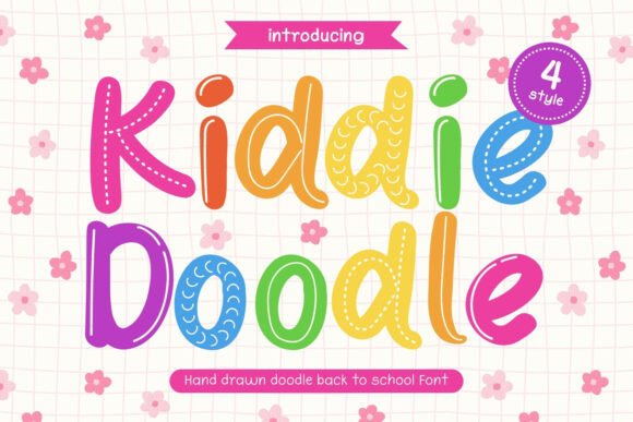 Kiddie Doodle Font for Playful Web Design
