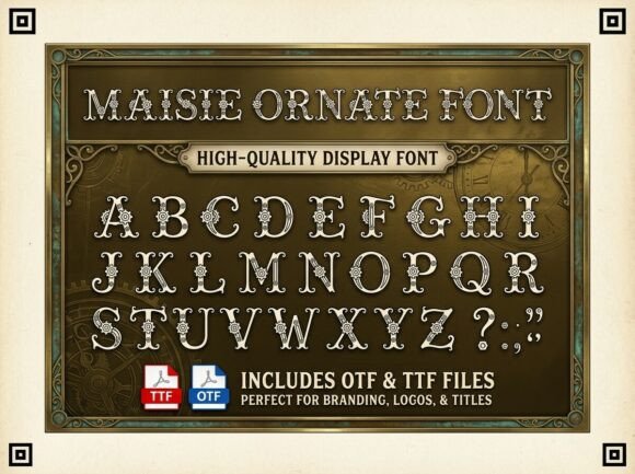 Maisie: Victorian Display Fonts for Web Design