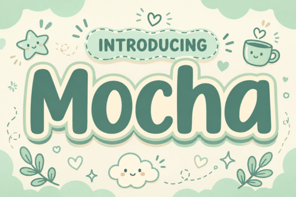 Motcha: A Cozy Display Typeface for Editorial Warmth