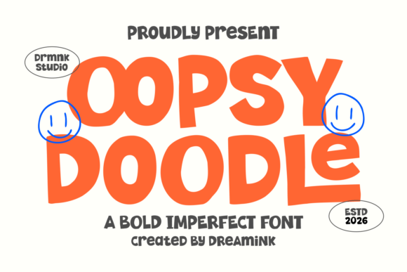 Oopsy Doodle Font for Bold Brand Identity