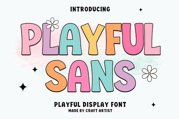 Playful Sans: A Cheerful Typeface for Small Business Branding
