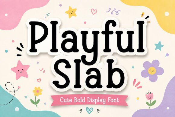 Playful Slab: A Friendly Display Font for Web Design