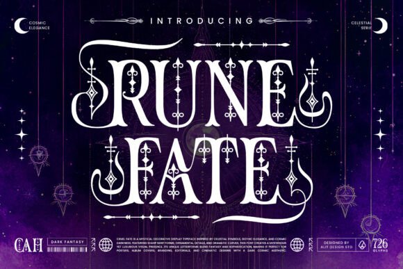 Rune Fate Typeface: A Gothic Display Font Review