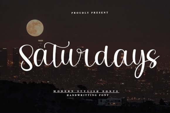 Saturdays: The Handwritten Font That Elevates Brand Identity