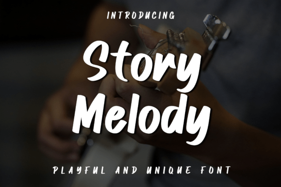 Story Melody: A Premium Script Font for Editorial Design