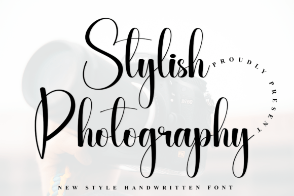 Stylish Photography Font for Elegant Branding