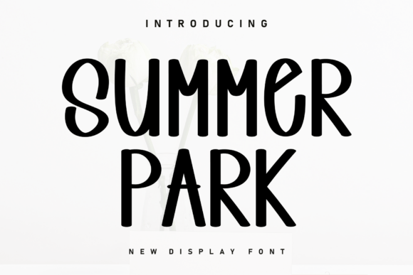 Summer Park: A Handwritten Display Font for Makers