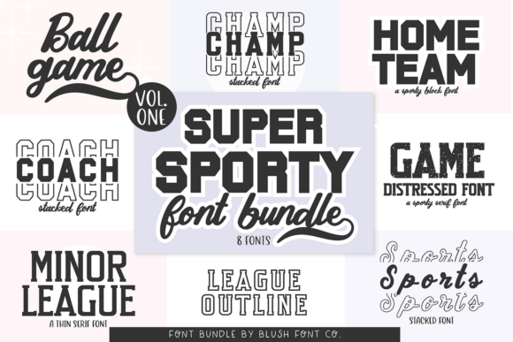 Super Sport Bundle: A Bold Typeface for Editorial Design