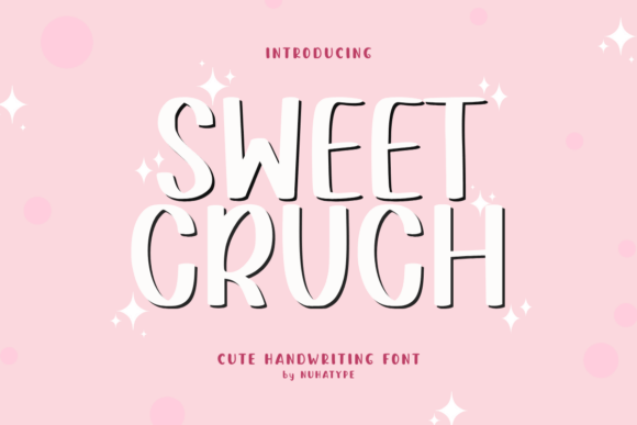 Sweet Cruch Font for Handmade Branding